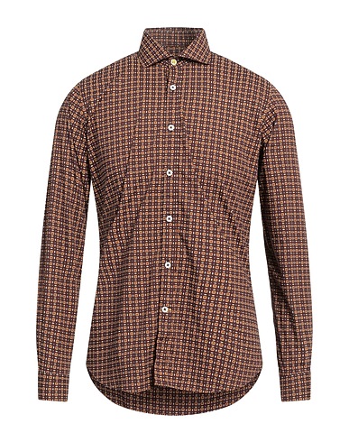 EDIZIONI LIMONAIA Patterned shirt Brown 100% Paper