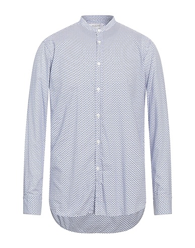 AGLINI Patterned shirt Blue 100% Cotton