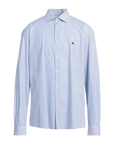 ETRO Camicia a righe Blu chiaro 100% Cotone