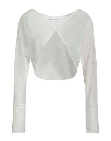 STAGNI47 ボレロ ホワイト レーヨン 95% / ポリウレタン 5% / ナイロン