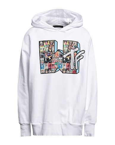 MASSIMO SABBADIN Hoodie Weiß Andere Fasern