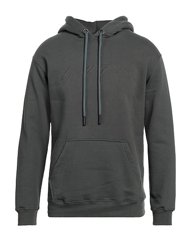 GAëLLE Paris Hooded track jacket  Grey 100% Cotton