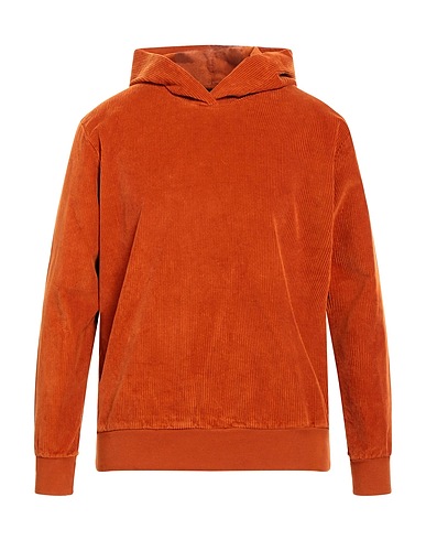 NO.W Hooded sweatshirt Rust 97% Cotton, 3% Elastane