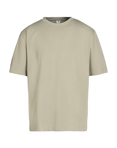 ARKET T-shirt Verde salvia 96% Cotone, 4% Elastan