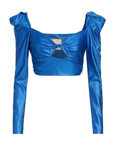 ANIYE BY Crop top Bright blue 79% Polyamide, 21% Elastane