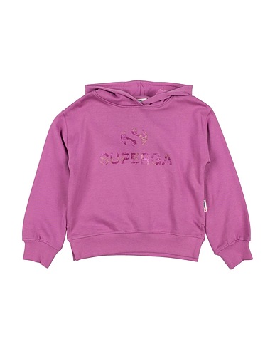 SUPERGA Sweatshirt Malve 100% Baumwolle