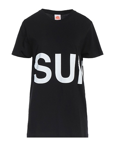 SUNDEK T-shirt Black 100% Cotton