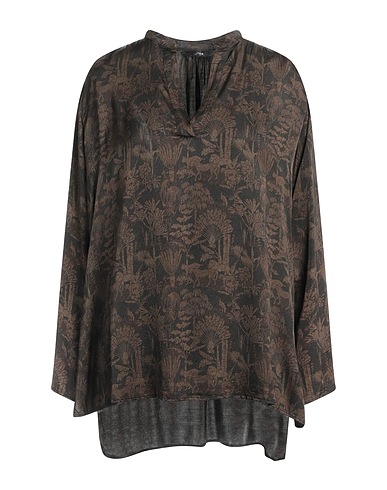 MASON'S Top Dark brown 100% Viscose