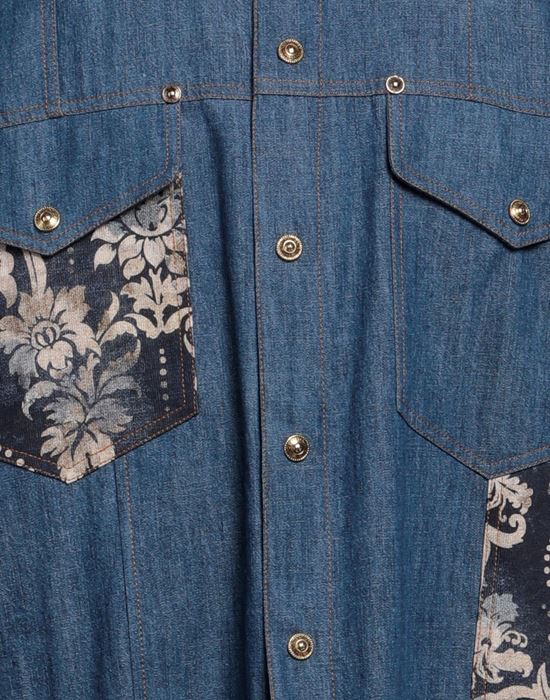 VERSACE JEANS COUTURE Джинсовая рубашка