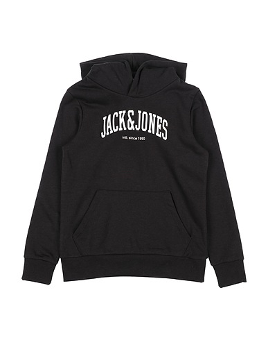 JACK & JONES Felpa Nero 60% Cotone, 40% Poliestere