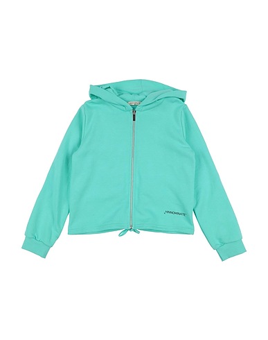 HINNOMINATE Felpa Turchese 100% Cotone