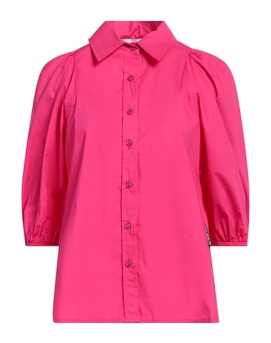 SILVIAN HEACH Solid colour shirts & blouses Fuchsia 100% Cotton