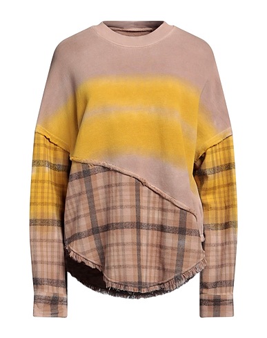 RAQUEL ALLEGRA Sweatshirt Light brown 100% Cotton, Elastane