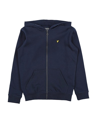 LYLE & SCOTT Sweatshirt Navy blue 85% Cotton, 15% Polyester