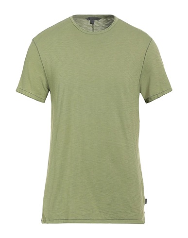 JOHN VARVATOS T-shirt Verde militare 100% Cotone