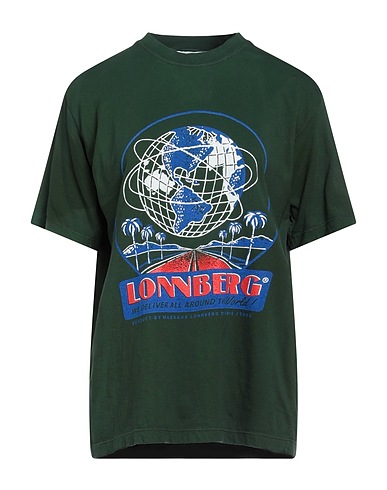 MARGAUX LONNBERG T-shirt Verde scuro 100% Cotone