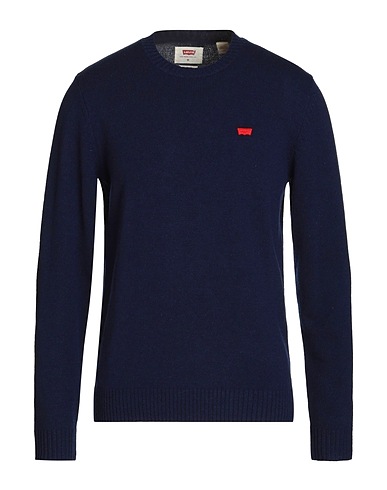 LEVI'S Πουλόβερ ORIGINAL HM SWEATER Ναυτικό μπλε 80% Μαλλί, 20% Πολυαμίδη