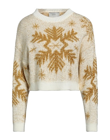 JOLEEN Jumper Ivory 60% Acrylic, 20% Viscose, 20% Polyamide