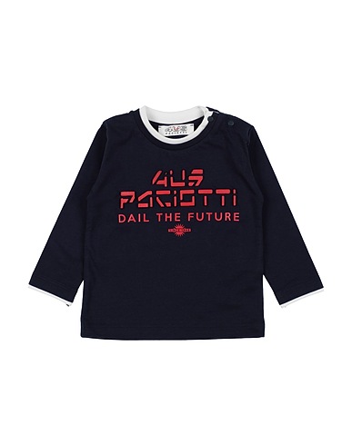 PACIOTTI 4US T-shirt BLU NAVY 100% Coton