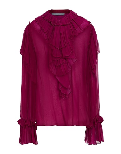 ALBERTA FERRETTI Top Prugna 100% Seta