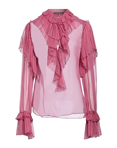 ALBERTA FERRETTI Top Magenta 100% Seta