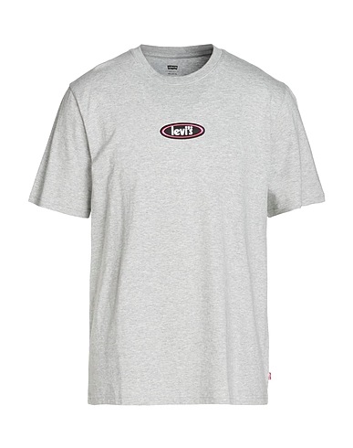 LEVI'S T-shirt SS RELAXED FIT TEE Light grey 100% Cotton