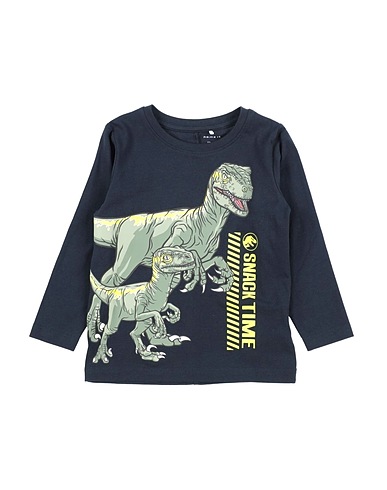 NAME IT® T-shirt Midnight blue 95% Cotton, 5% Elastane