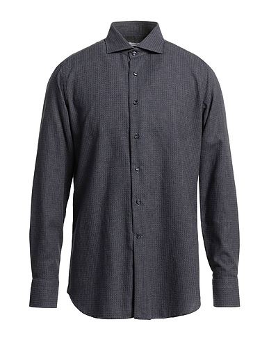 CALIBAN Checked shirt Blue 100% Cotton