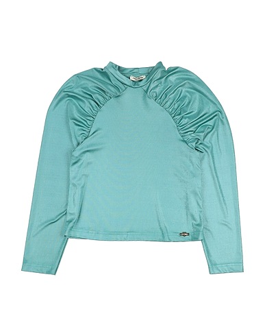 FRACOMINA MINI Top Turquoise 92% Polyester, 8% Elastane