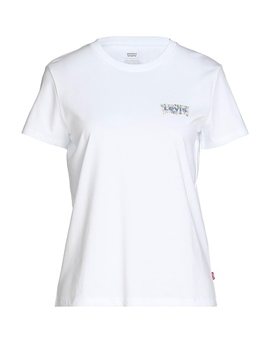 LEVI'S T-Shirt THE PERFECT TEE WHITES
 Weiß 100% Baumwolle