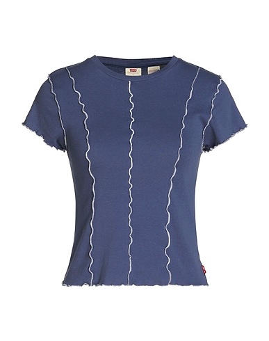 LEVI'S T-shirt INSIDE OUT SEAMED
 Navy blue 100% Cotton