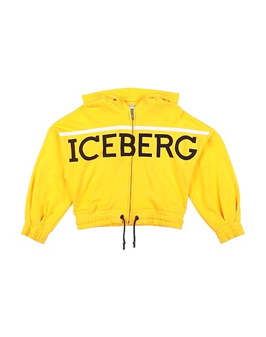 ICEBERG Sweatshirt Yellow 85% Cotton, 15% Polyester