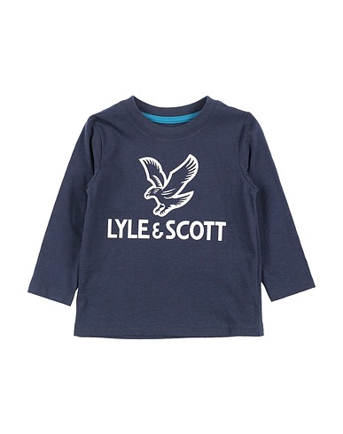 LYLE & SCOTT T-shirt Midnight blue 100% Cotton