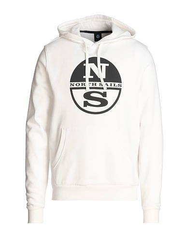 NORTH SAILS Hoodie Weiß 100% Baumwolle