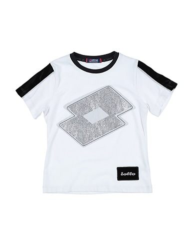 LOTTO T-Shirt Weiß 95% Baumwolle, 5% Elastan