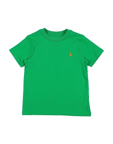 POLO RALPH LAUREN T-shirt COTTON JERSEY CREWNECK TEE
 Green 100% Cotton