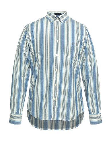 GANT Striped shirt Blue 100% Cotton