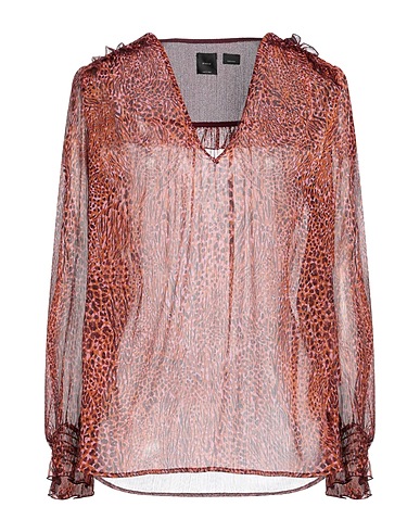 PINKO Top Rust 99% Polyester, 1% Metallic fiber