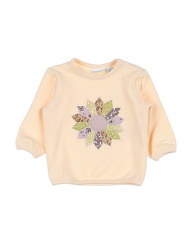 NAME IT® Sweatshirt Cream 95% Organic cotton, 5% Elastane