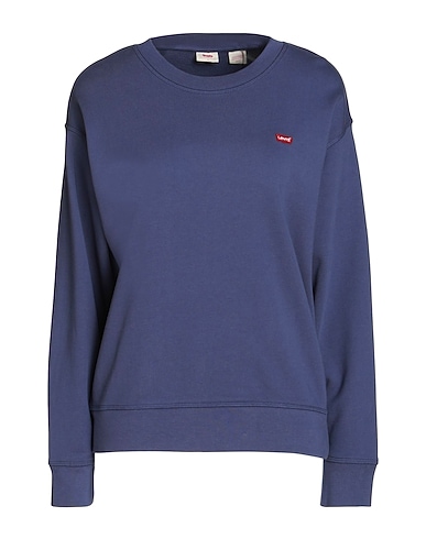LEVI'S Sweatshirt STANDARD CREW
 Navy blue 100% Cotton