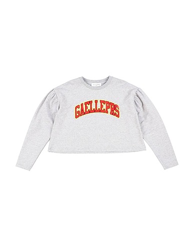 GAëLLE Paris Sweatshirt Hellgrau 95% Baumwolle, 5% Elastan
