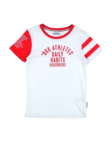 BIKKEMBERGS T-shirt White 100% Cotton
