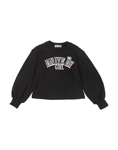ANIYE BY Sweatshirt GIRL Black 100% Cotton