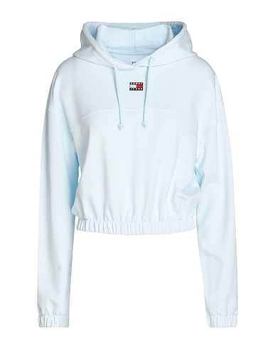 TOMMY JEANS Felpa Celeste 96% Cotone, 4% Elastan