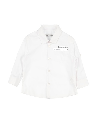 DANIELE ALESSANDRINI Chemise de couleur unie 72% Coton, 25% Polyamide, 3% Élasthanne