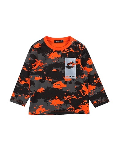 LOTTO T-shirt Orange 100% Cotton