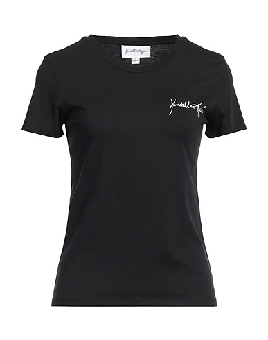 KENDALL + KYLIE T-shirt Black 100% Cotton