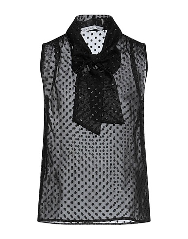 CARACTÈRE Top Black 100% Polyester