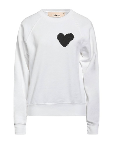 HAIKURE Sweatshirt White 100% Cotton