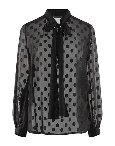 HIGH Silk top Black 100% Silk, Polyester